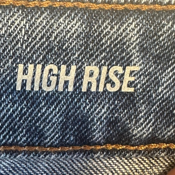 ReWash  Hi-rise straight leg raw hem jeans. Size 27”. - Picture 4 of 10